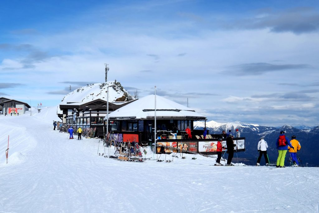 Pavillon und lockstanalm